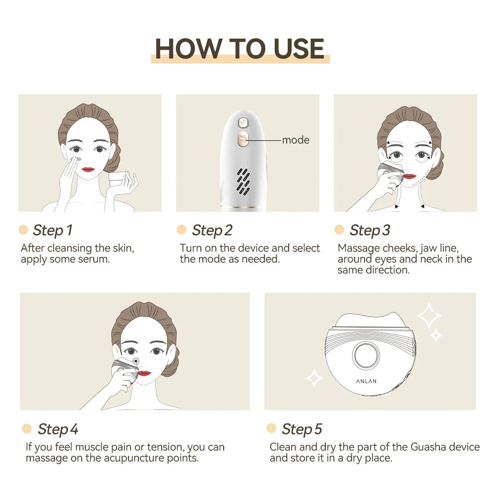 Electric Gua Sha Glow™ – EMS Face & Body Massager