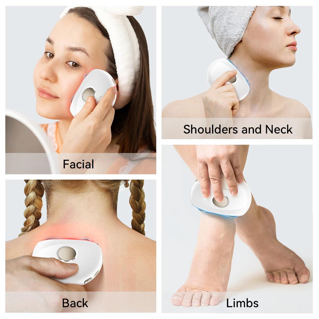 Electric Gua Sha Glow™ – EMS Face & Body Massager