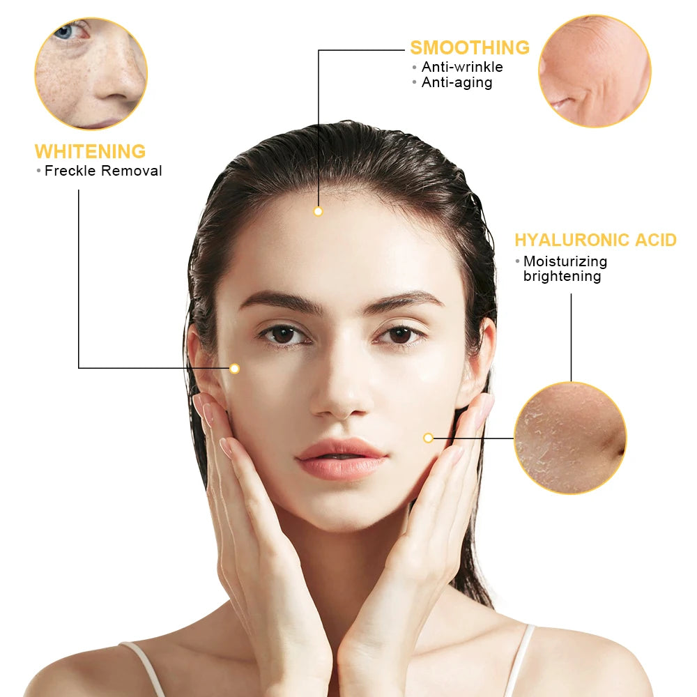 AUQUEST 24K Gold Niacinamide Essence - Anti-Aging & Fuktighetsboost