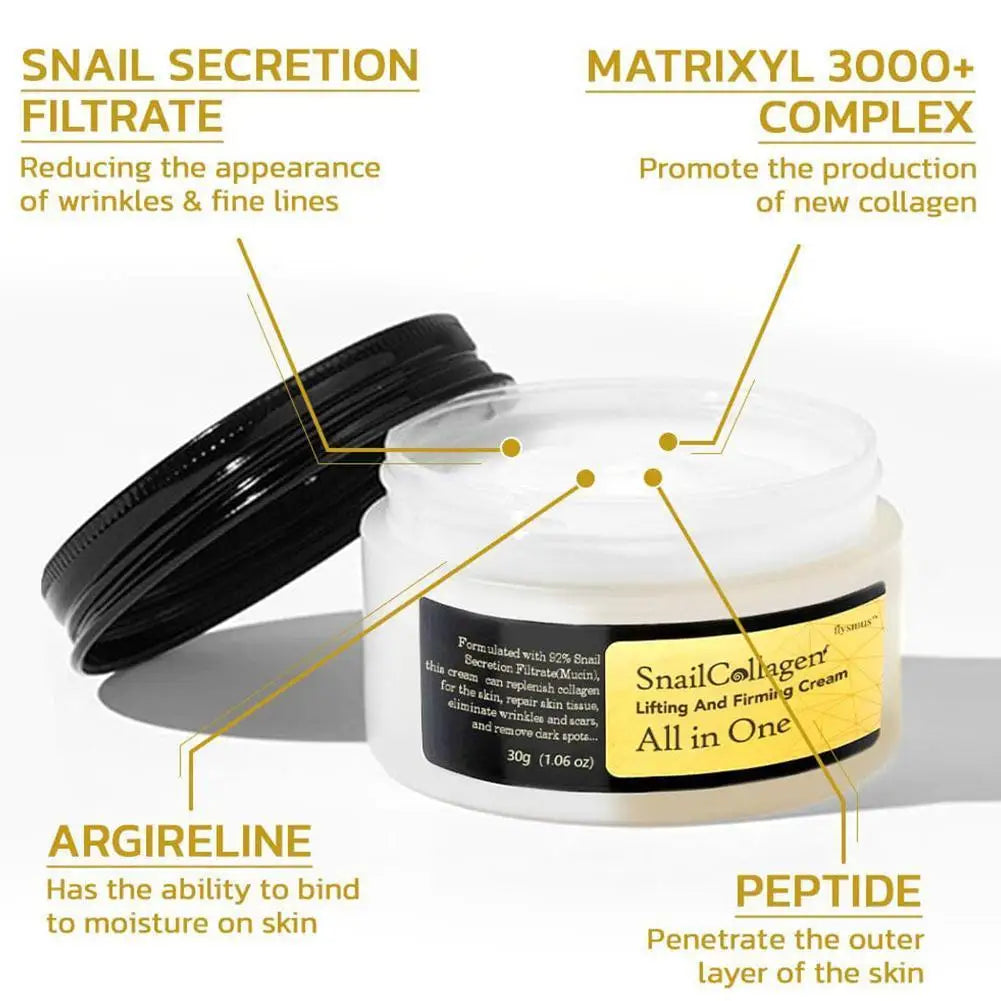 Snail Essence Face Cream and Replenish wather