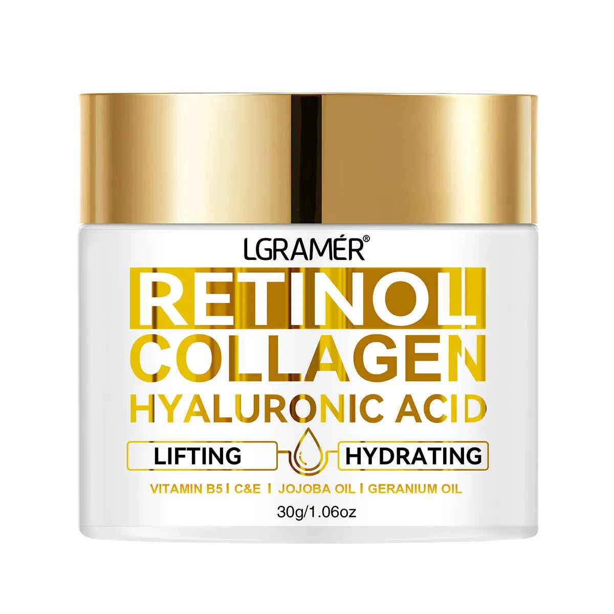 Retinol Face Cream - Collagen Hyaluronic Acid