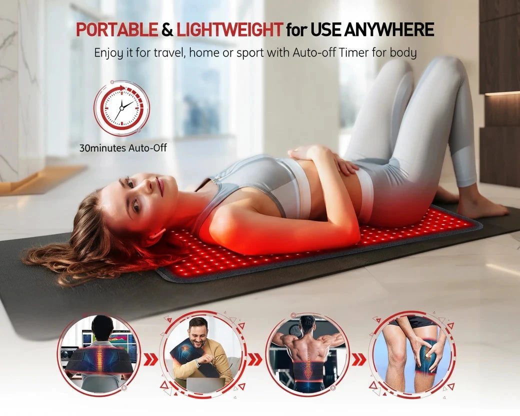 InfraHeat Pro 850 – Red Light Therapy matte