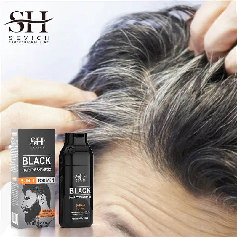 ColorBoost 5-in-1 Hair & Beard Shampoo for Men
