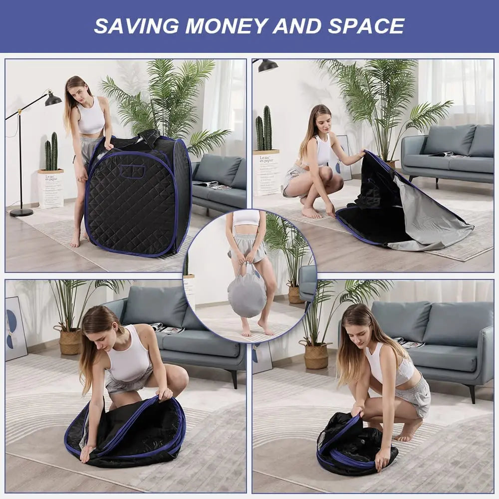 NorthGlow™ Sauna Pod - Dampbadstue