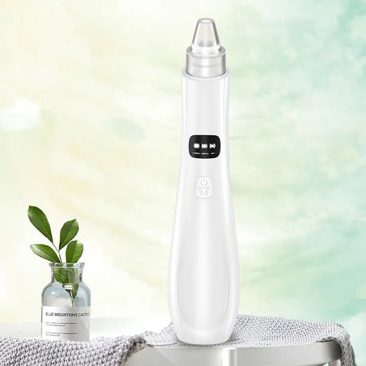 GlowPro 3-i-1 Ansiktsrenser – Blackhead & Dead Skin Remover med Vakuum og ION-teknologi