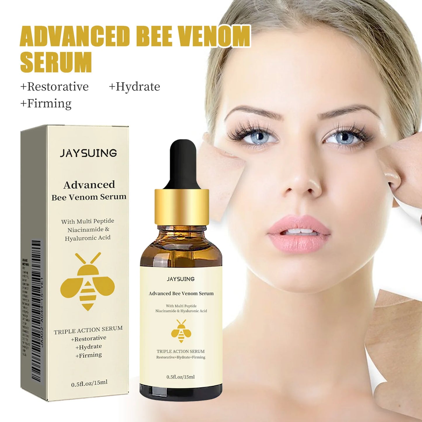 BeeVital Anti-Wrinkle Serum – Stram opp & forny hudens glød