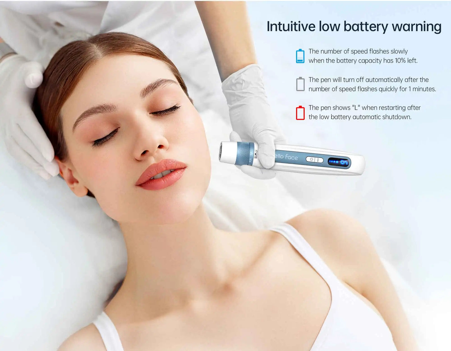 Hydra pen H5 – 2-i-1 EMS + Dermapen skin care kit for hjemmebruk