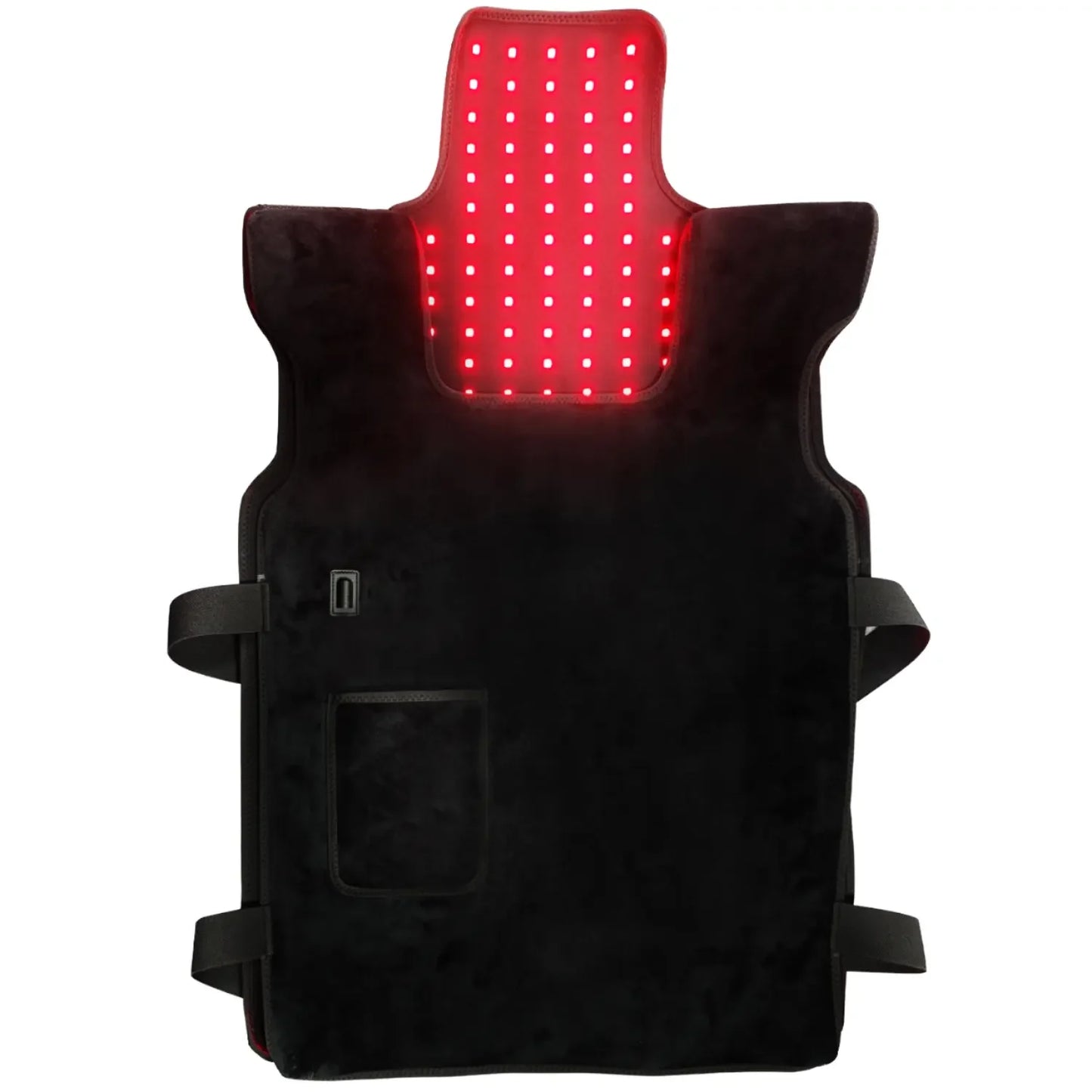 Red Light Therapy Vest for Body, 3-in-1 Led Bead 660&850 nm Infrared Light Therapy Pad for Body Wearable Wrap Pain Relief Device