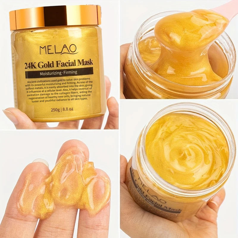 MELAO Golden Glow Collagen Mask