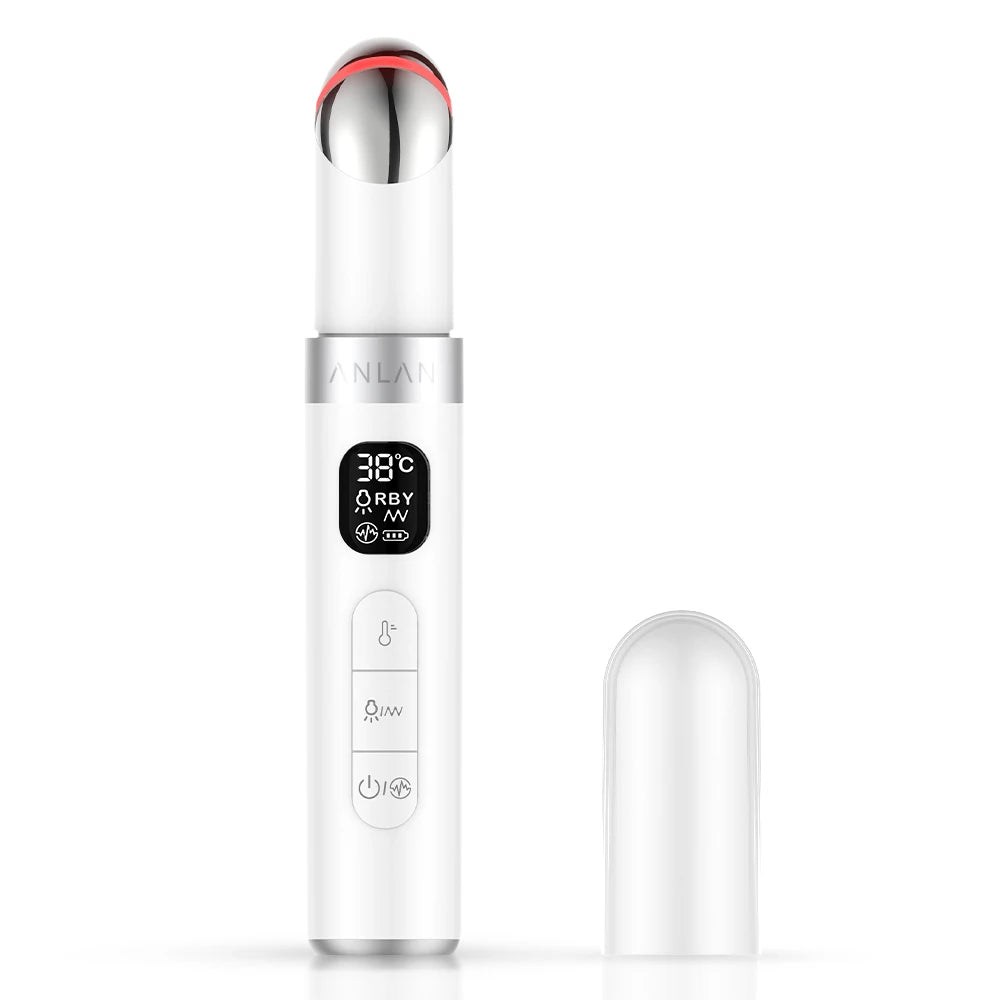 EyeLift Pro™ – EMS Eye Massager med Varme, Vibrasjon & Lysterapi
