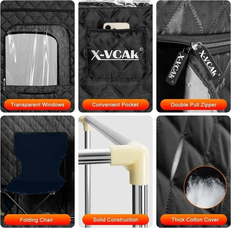 Premium Infrarød dampbadstue for hjemmespa