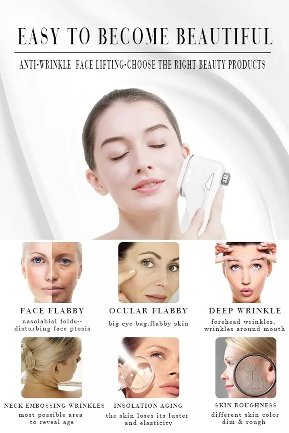 H-022 HIFU – Profesjonell facelift, fettfjerning og Anti-Aging teknologi hjemme