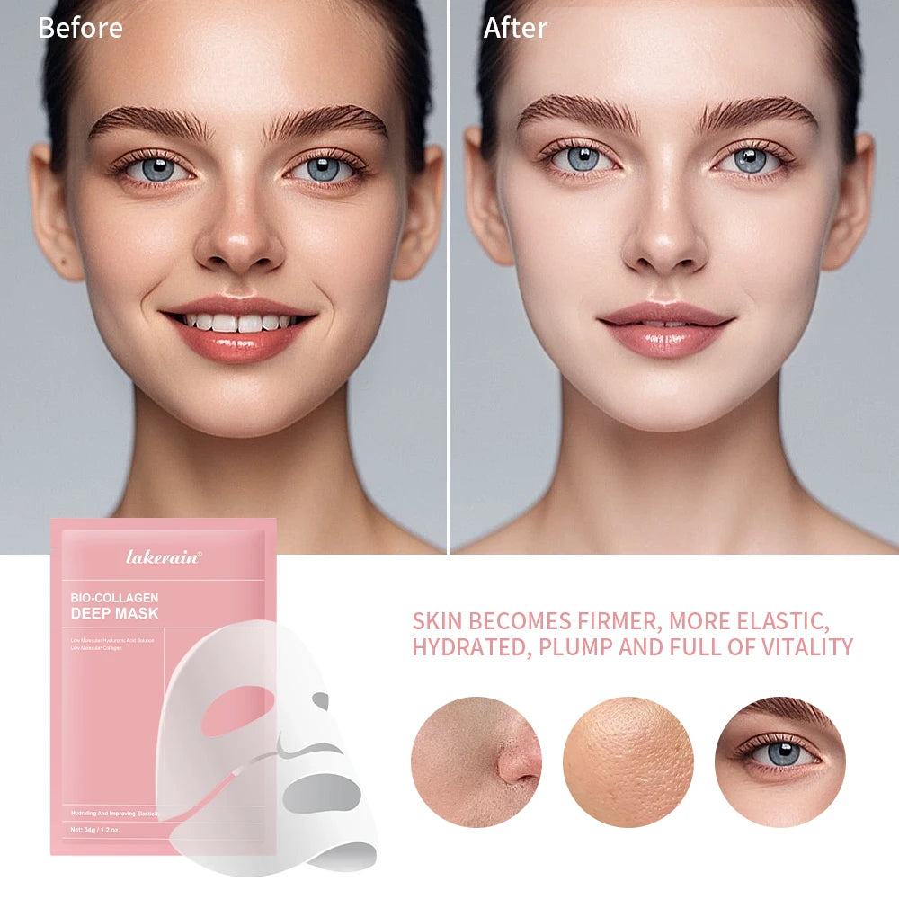 Bio‑Collagen Deep Mask – Intensiv fukt & fasthet mens du sover