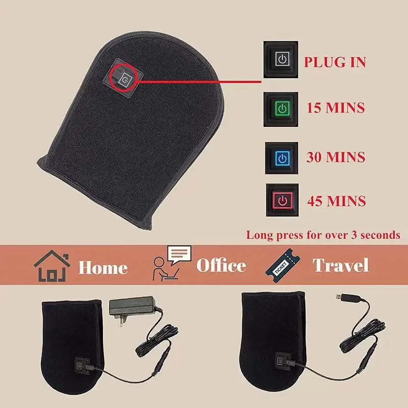 Red Light Promote Blood Circulation for Hand Near Infrared Mitten for Arthritis Fingers Double Side Glove Wholesale Dropshipping