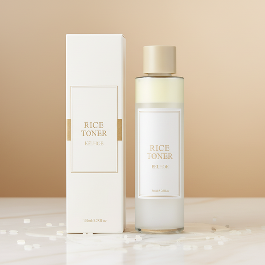 Rice Face Toner – Fuktighetsgivende & Glødgivende Ansiktsvann (150 ml)