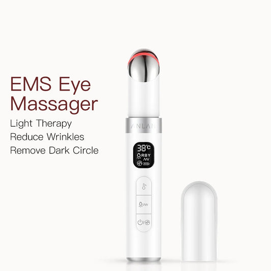 EyeLift Pro™ – EMS Eye Massager med Varme, Vibrasjon & Lysterapi