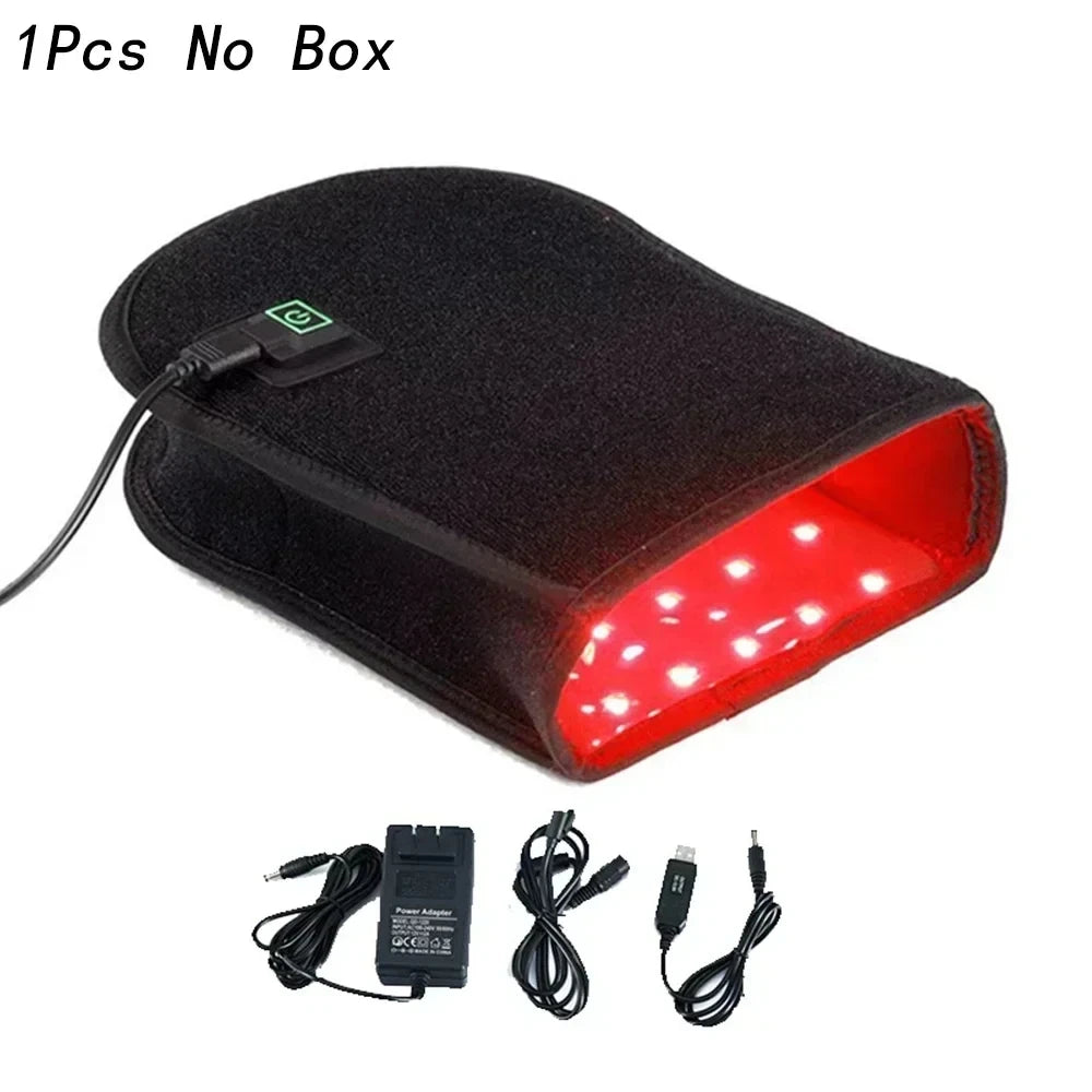 Red Light Promote Blood Circulation for Hand Near Infrared Mitten for Arthritis Fingers Double Side Glove Wholesale Dropshipping