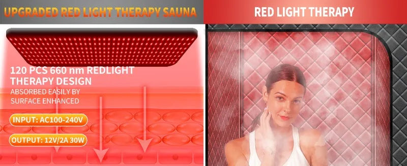 Premium Infrarød dampbadstue for hjemmespa