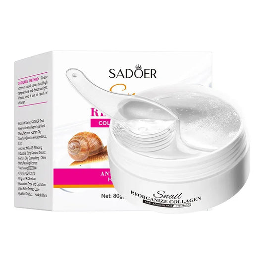 Snail Collagen Eye Mask – 60 stk