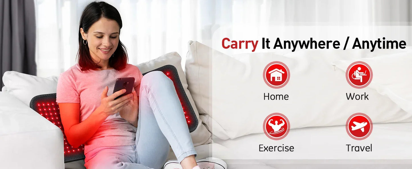 InfraHeat Pro 850 – Red Light Therapy matte