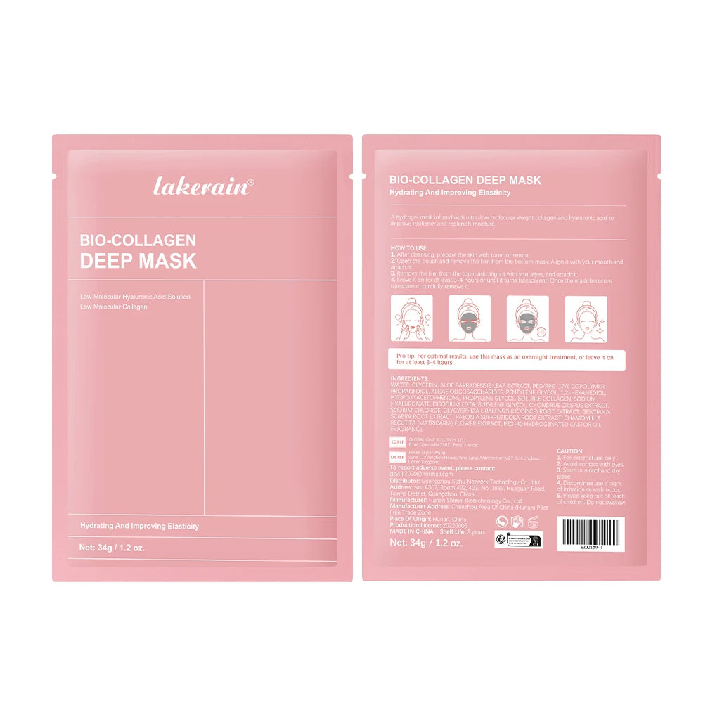 Bio‑Collagen Deep Mask – Intensiv fukt & fasthet mens du sover