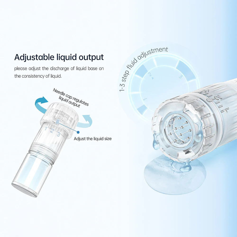 Hydra pen H5 – 2-i-1 EMS + Dermapen skin care kit for hjemmebruk