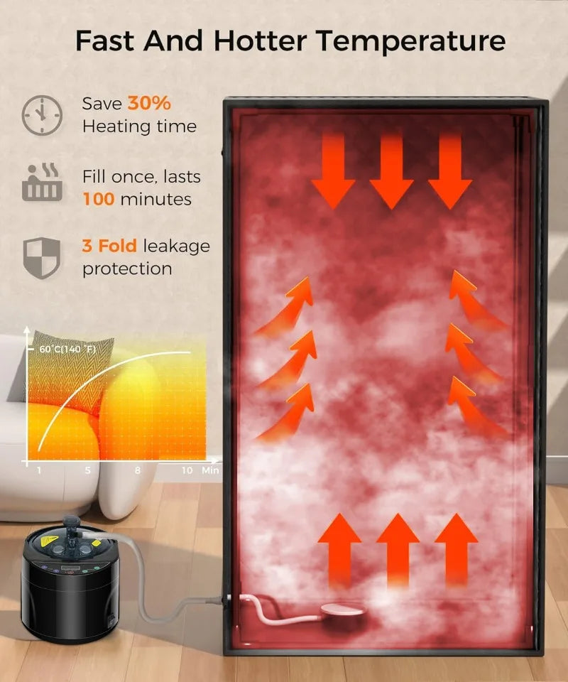 Premium Infrarød dampbadstue for hjemmespa