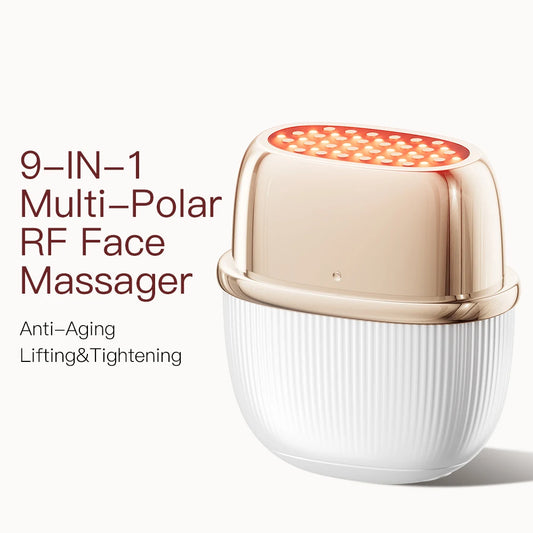 9-i-1 Multi-Polar RF Beauty Device – Din komplette anti-age løsning hjemme
